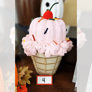 Ice Cream Cone Pumpkin